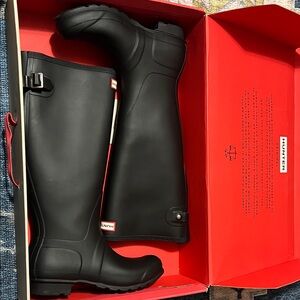 Hunter Classic Black Waterproof Boots